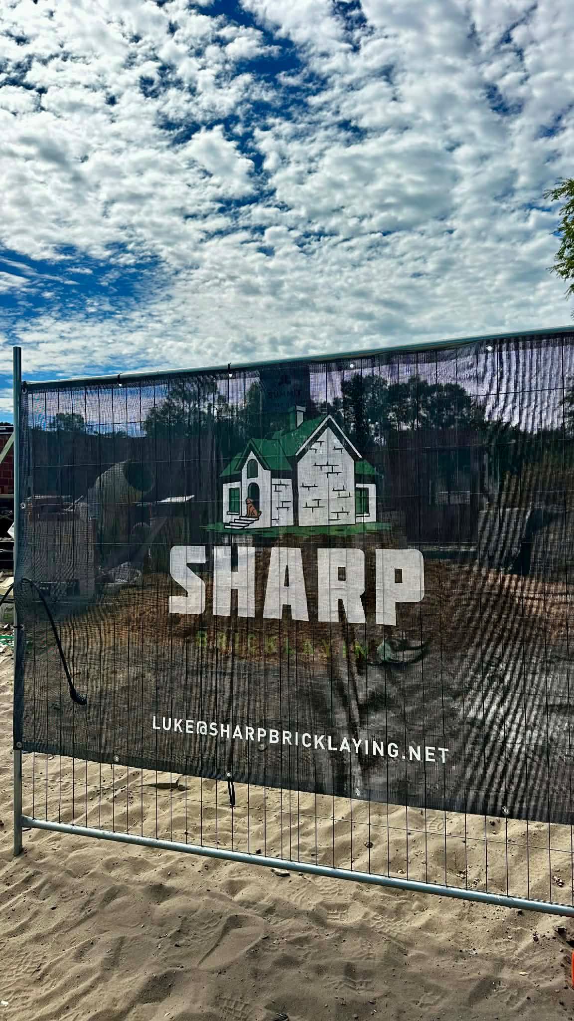 Luke Sharp and the Sharp Bricklaying team working on site in Perth